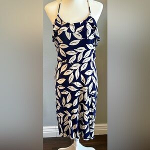 Loft Sleeveless Floral Dress size XL
